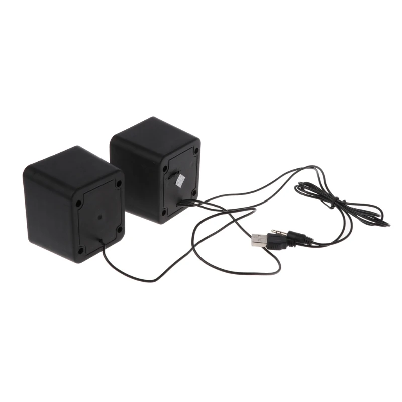 Mini Bluetooth Speaker Mini Sound Box Mini Speakers USB 2.0 for Laptop PC MP3 Multimedia Speaker Random Color Adjustable Volume Mini Speakers Prop