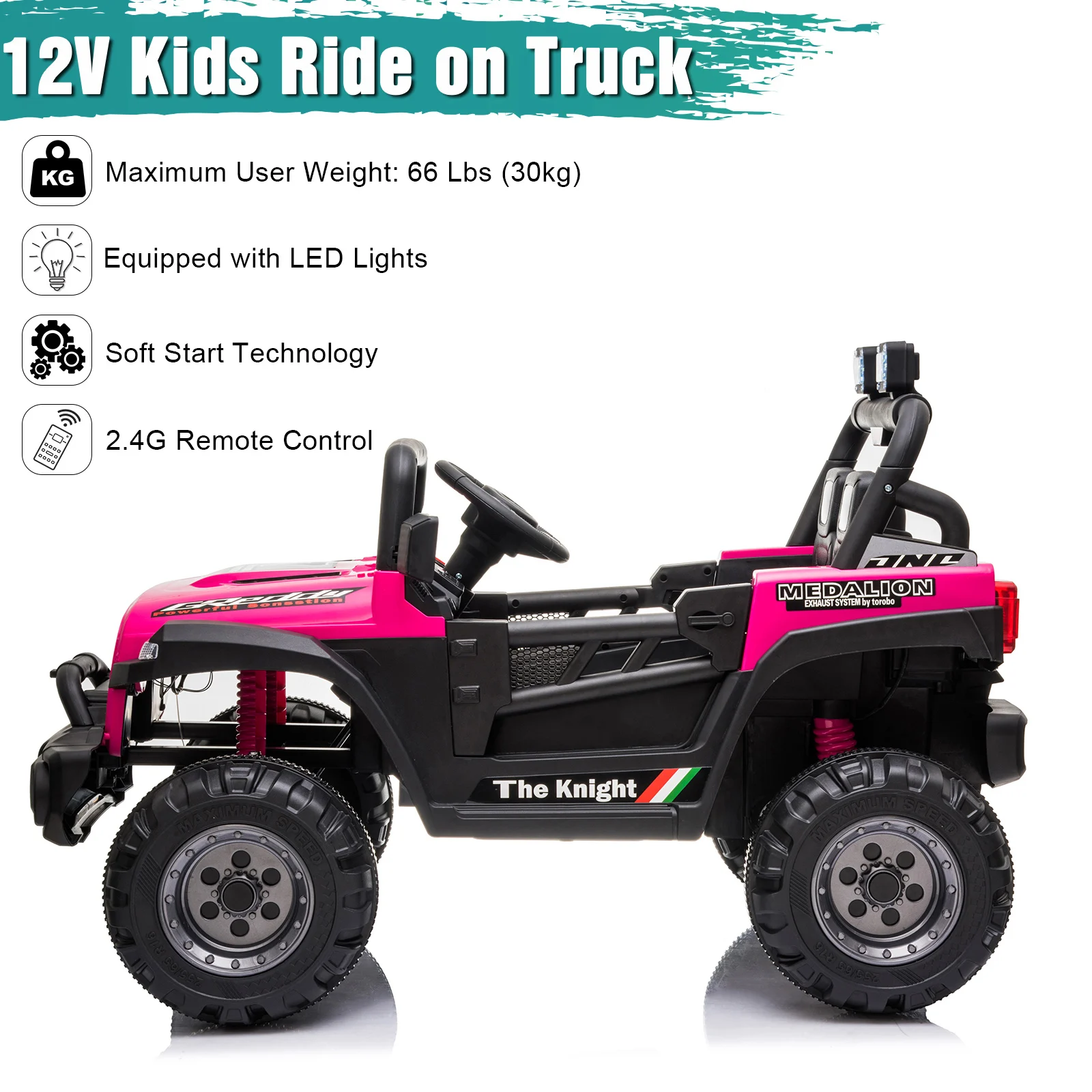 BBH-016 Dual Drive 12V 4.5A.h with 2.4G Remote Control off-road Vehicle 2