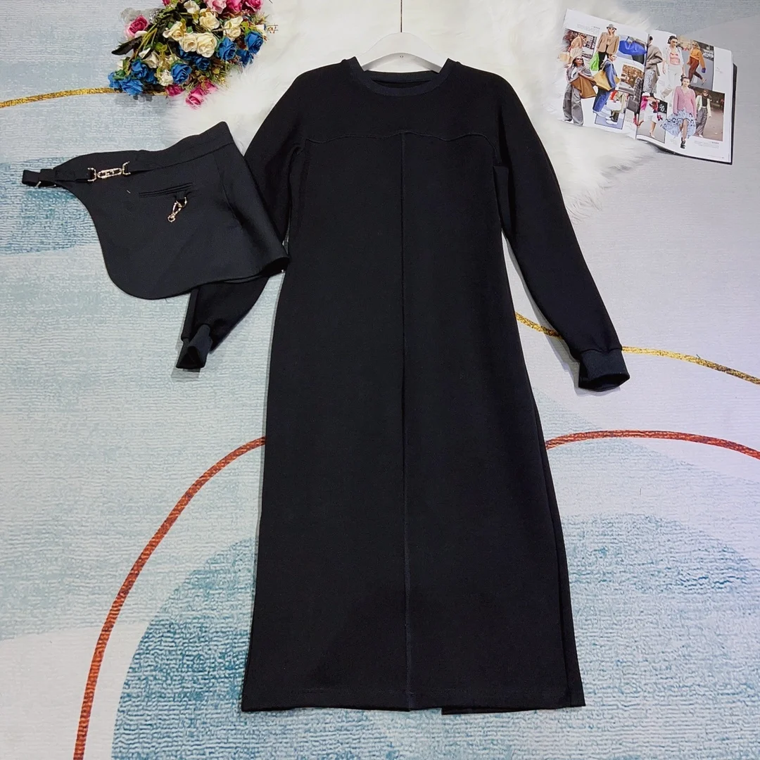 

Осень-зима 1 2023 Новое Женское Модное Элегантное антивозрастное элегантное платье с запахом на талии 0926