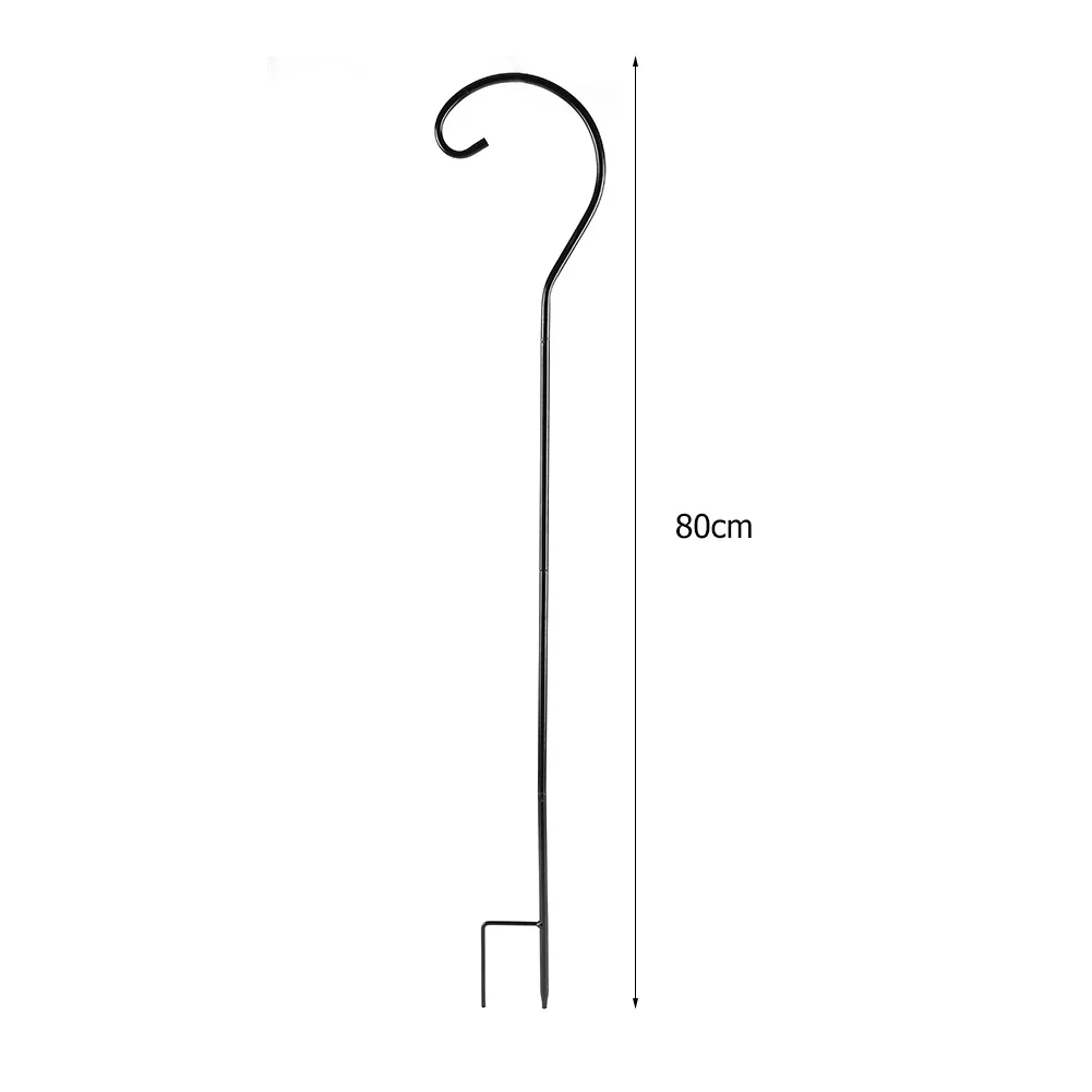 Solar Watering Can Hanging Lantern Bracket Metal Support for Garden Water Sprinkle Art Lamp Stand Patio Yard Pathway LED Decor