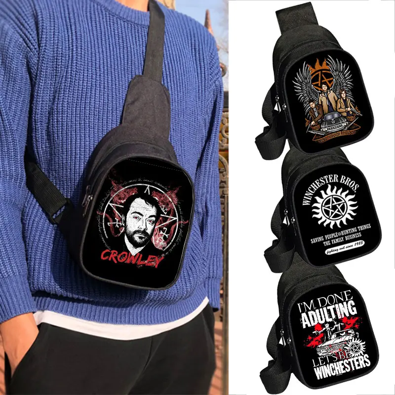 Supernatural Winchester Brothers Impala Tote Bag – Reusable Grocery & Travel Bag