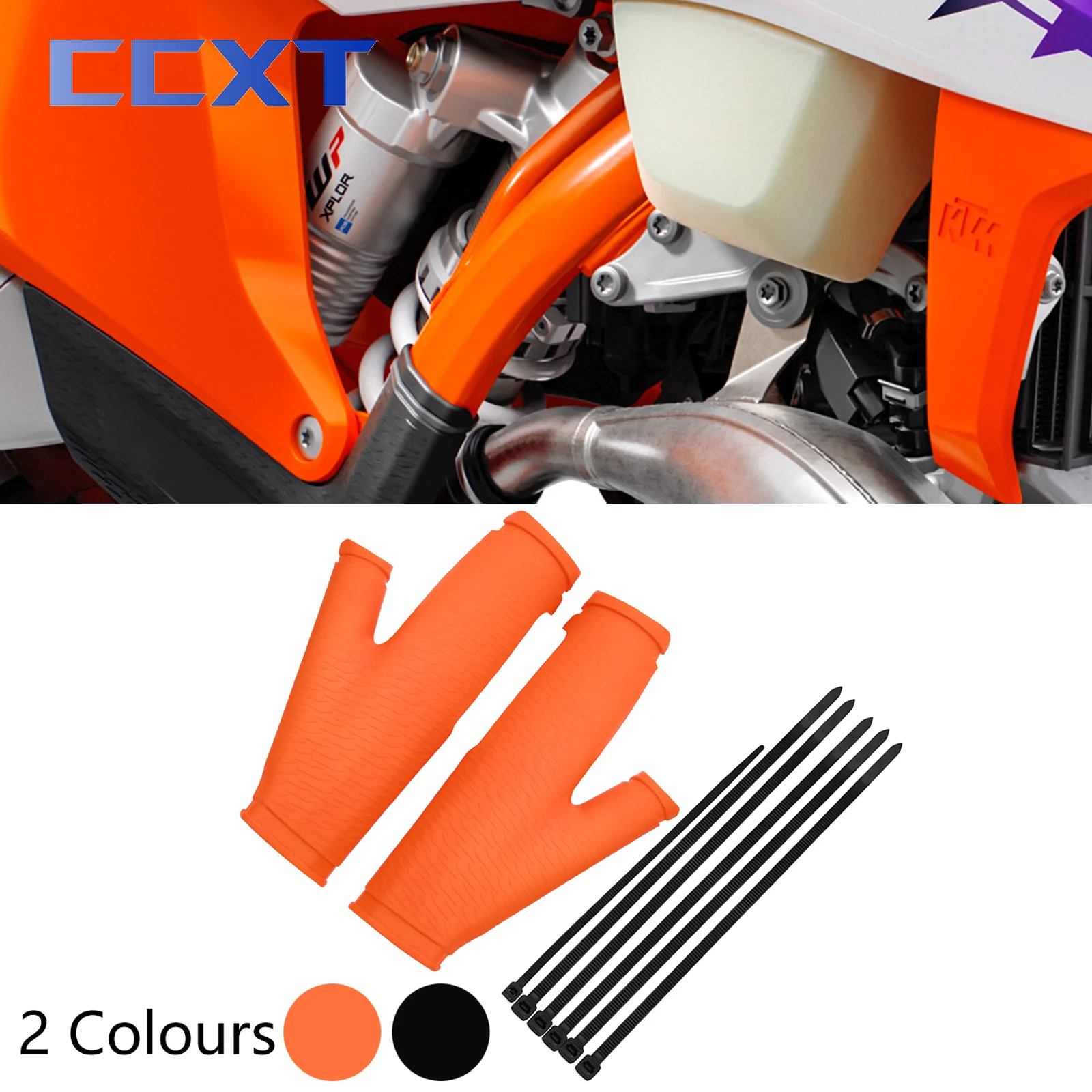 Motorcycle Plastic Frame Cover Guards Protector For KTM SX SXF XC XCF EXC EXCF 125 150 250 300 350 450 500 2019-2022 Universal