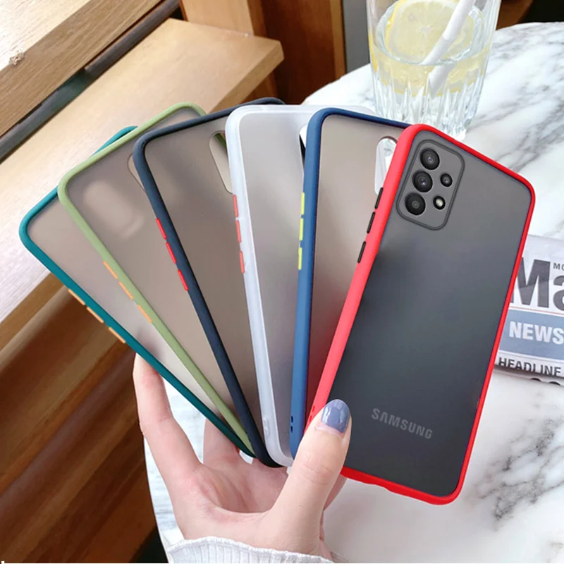 Translucent Matte Phone Case with Enhanced Grip
