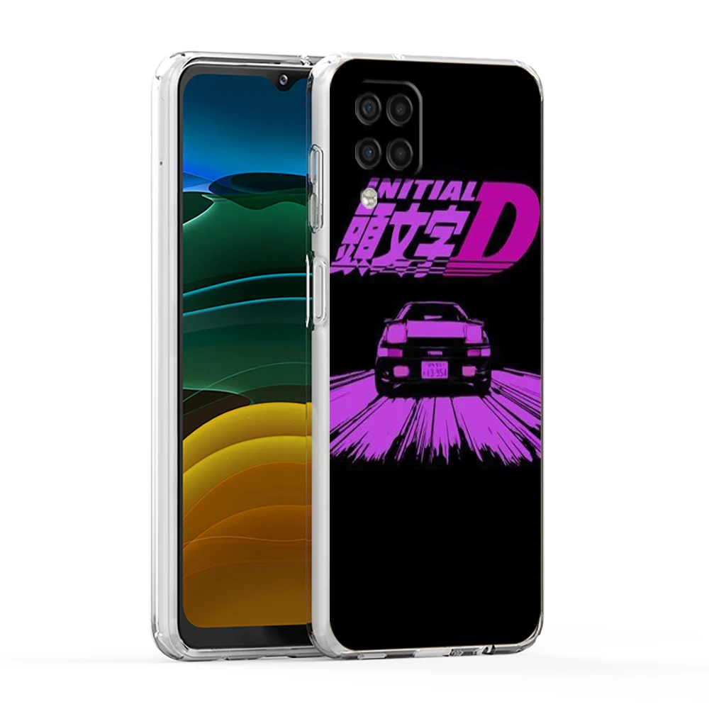 Anime initial d ae86 fall für samsung galaxy a13 a22 a32 a52 a72 a51 a71 a11 a31 a41 m31 a01 a21s 5g transparente silikon schale – Detail 2