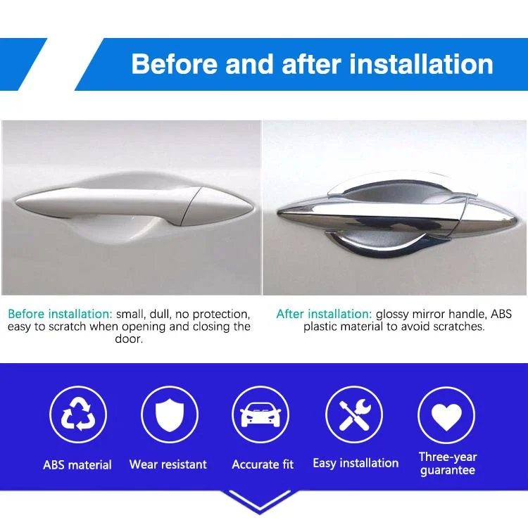 DLOVEG Car Door Handle Cover Compatible for 2015-2022 2023 Nissan