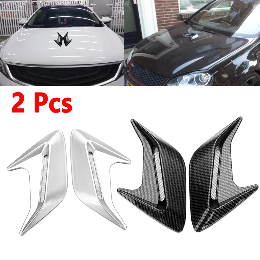 Car Side Vent Sticker Air Flow Fender Intake Sticker Shark Gills Side