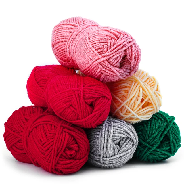 Pure Silk Yarn - Pure Silk Yarn 22 Color Wool Crochet Cotton Diy Thread  Soft Baby - Aliexpress