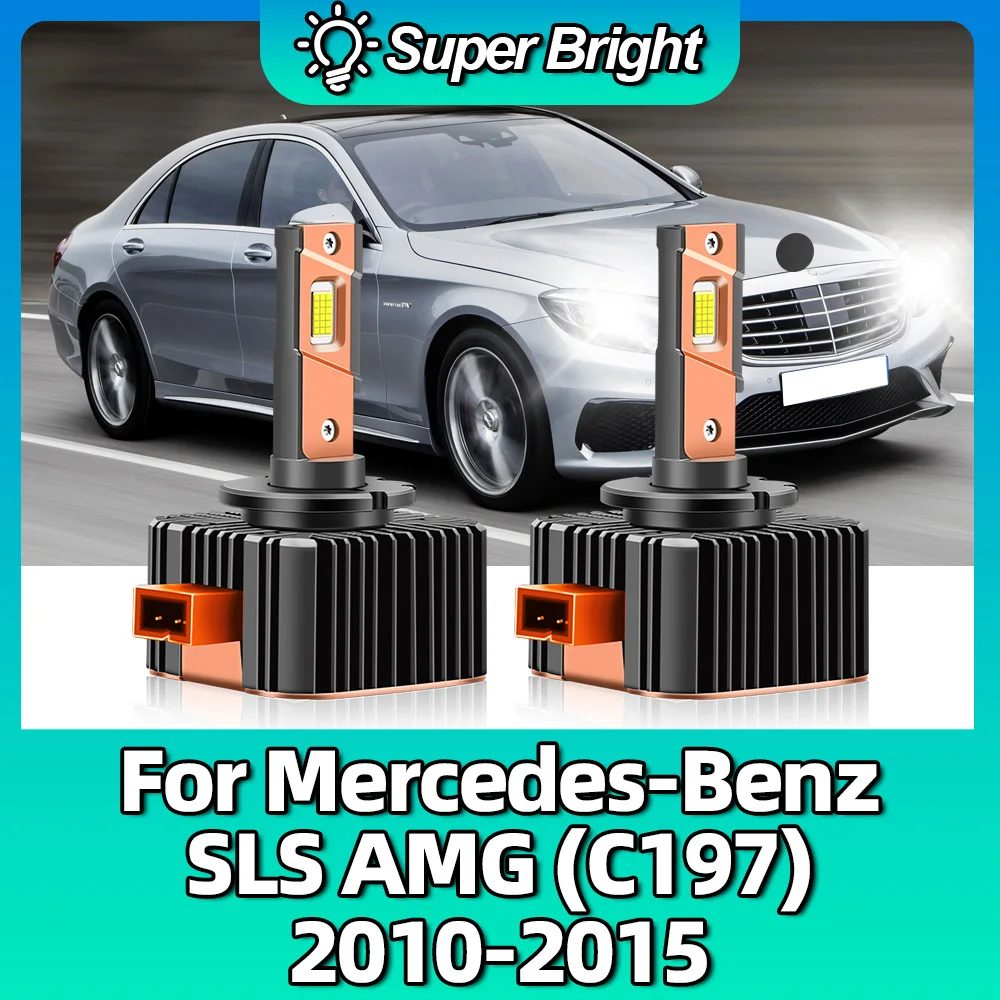 

Лампы для передних фар HID-Φ D1S, подключи и работай, Φ Auto 12V для Mercedes-Benz SLS AMG (C197) 2010 2011 2012 2013 2015
