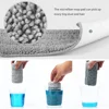 Replace Mop Head Microfiber Replacement Head Floor Cleaning Cloth Pads Flat Squeeze Hand Free Wringing Tools for Home, Kitchen 2