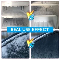 Dégivreur et dégivreur pour réfrigérateur – Fusion rapide de la glace et anti-glace pour les congélateurs domestiques |   Convient aux réfrigérateurs et aux camping-cars, dégivrage par congélateur, solution de fusion de glace, dégivrage efficace, dégivrage rapide, récipient durable, liquide dégivrage, spray, essentiels pour la maison 5