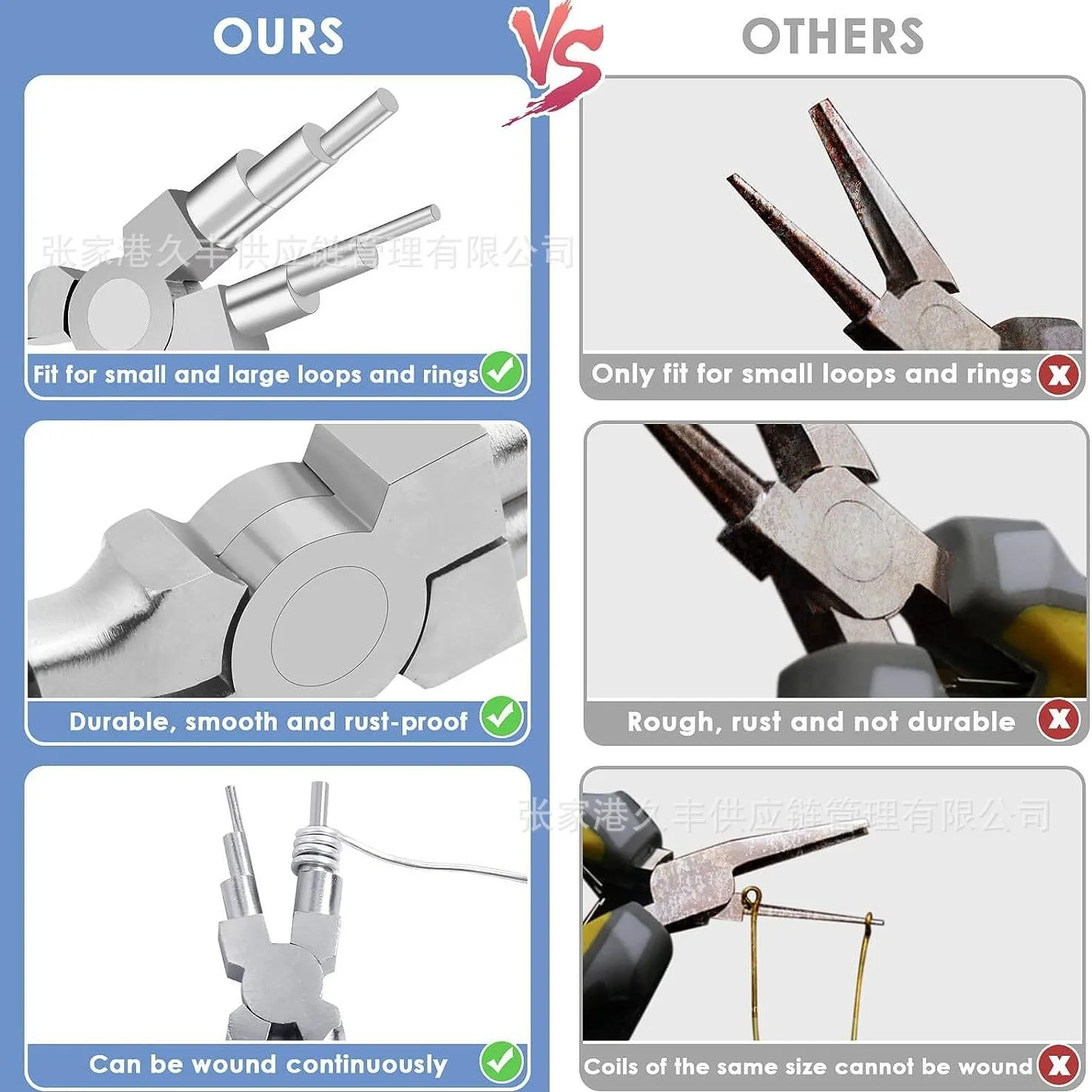 Six stage Pliers DIY Jewelry Winding