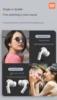 Xiaomi Bluetooth Earphone Wireless Earbuds Bluetooth in-Ear Headsets Wireless Earbuds Wireless Headphones Built-in Mic 3