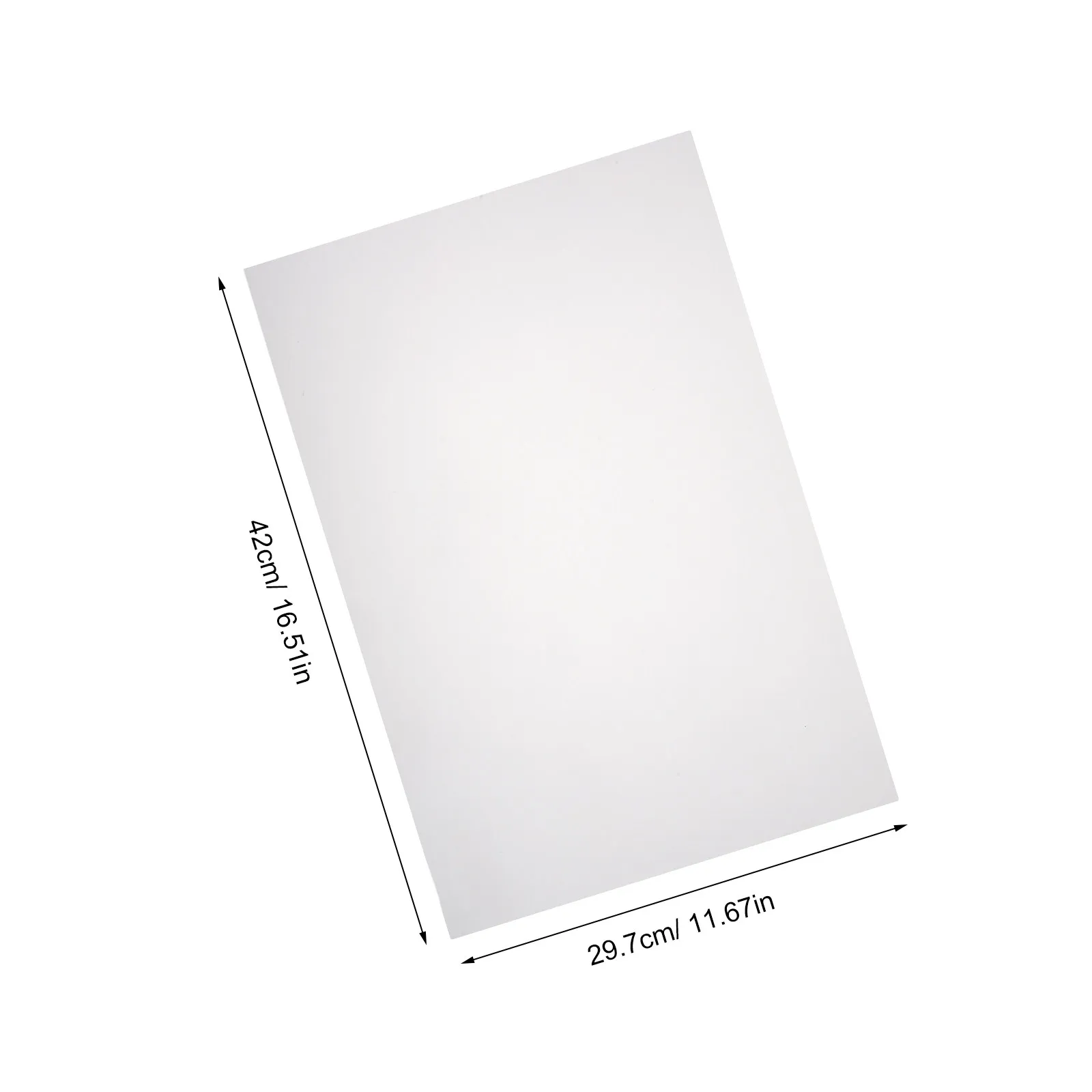 50Pcs 트레이싱 페이퍼 세트 100장 미술 인쇄 엔지니어링 드로잉 그래픽 아트 잉크용 두꺼운 퇴색 방지 반투명 종이