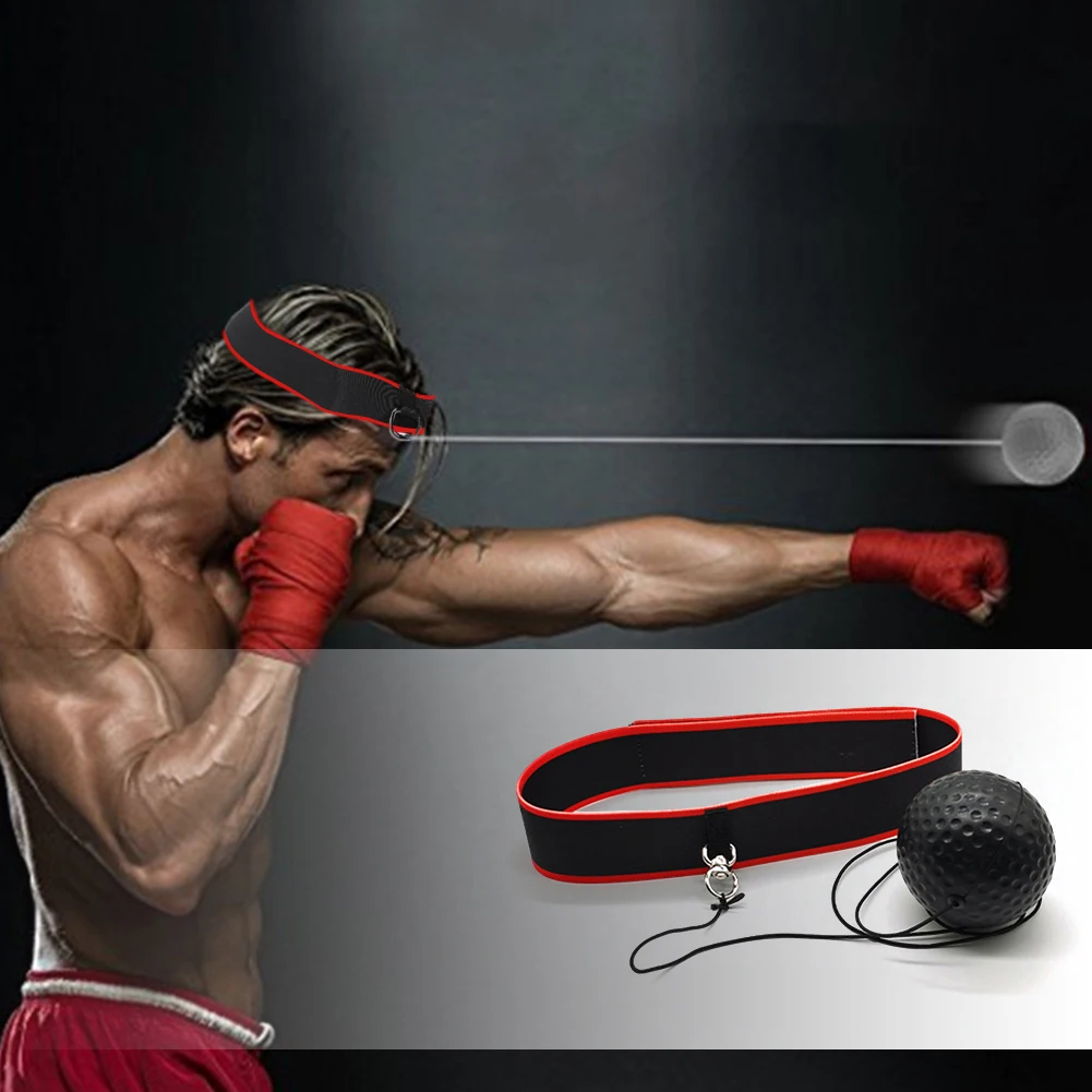 React Reflex Ball Boxing Training Ball Improve Speed Adjustable Headband Boxing MMA Gear Adult/Kids head mounted speed ball,boxing speed ball,boxing reaction ball