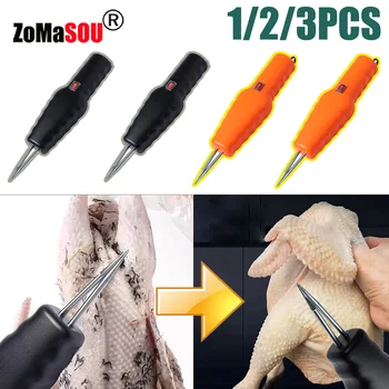 1-3Pcs Poultry Electric Feather Plucker Chicken Quick De-Feather Remover for Goose Duck Plucking Bird Turkey Farm Animal Kitchen