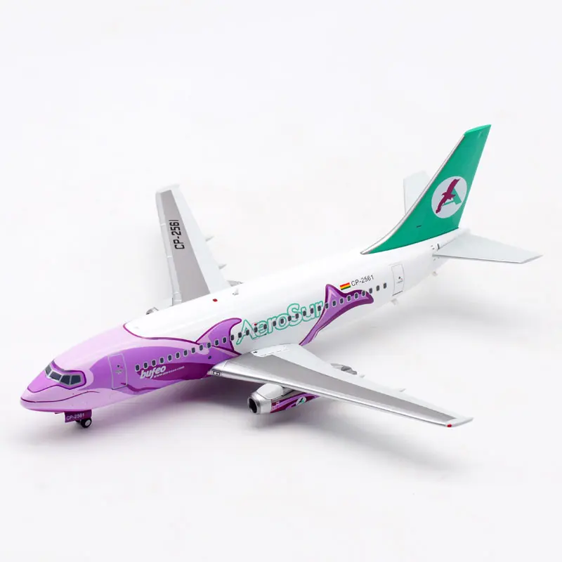 

1:200 Scale Model AEROSUR Sur Airlines B737-200 CP-2561 Planes Airplanes Diecast Alloy Aircraft Plane Collection Display Toys