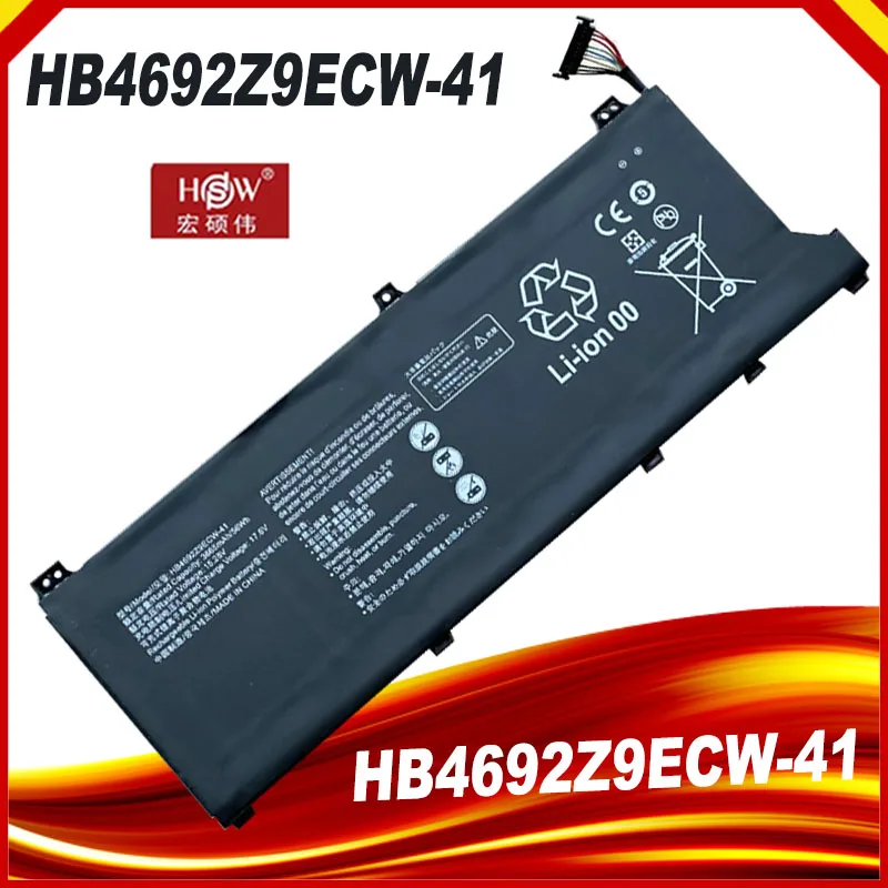 Hb4692Z9Ecw-41 Batteria Per Laptop Per Huawei Matebook D 14 14-53010Tvs Nbl Nbb Ndr Bob Series 15.28V 56Wh 3665Mah