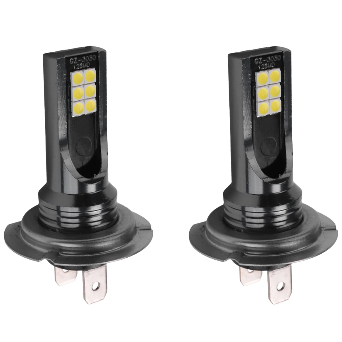 오류 없는 캔버스 전구, H7 LED 헤드라이트 변환, 6W 1000LM 6000K, 2 개