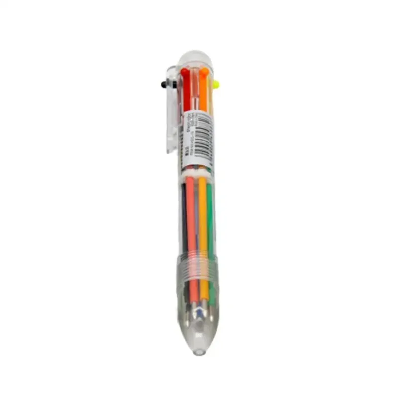 6-color Ballpoint Pen Marking Creative Stationery Pen 6-color Integrated Writing School Office Supplies Painting Creation