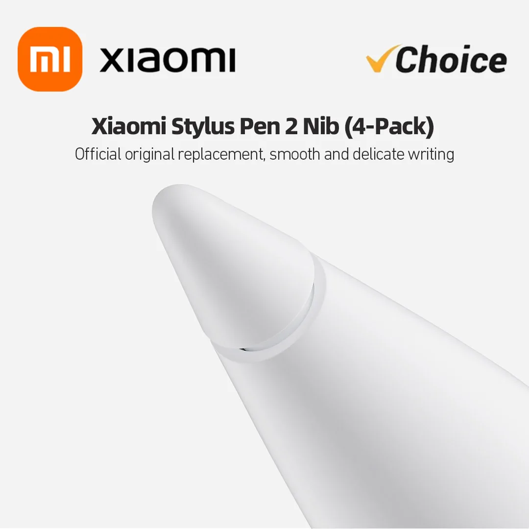 Original Xiaomi Stylus Pen 2 Replacement Tips (4-Pack) for Xiaomi