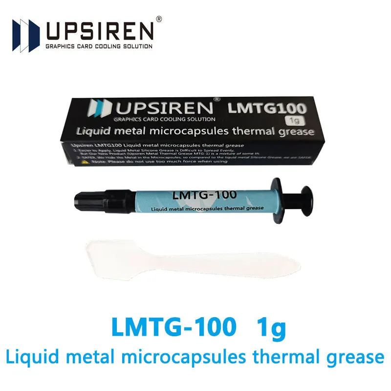 

UPSIREN LMTG-100 Liquid metal microcapsules thermal grease High -performance/easy to apply heat conductive silicone grease