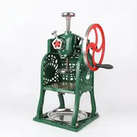 Machine à glace à neige manuelle, broyeur à glace craquelée à la main, machine à glace rasée en fer rapide 6