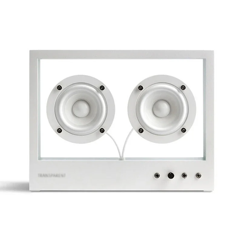 

Imported Transparent Audio Minimalist Light Luxury Subwoofer Bluetooth Speaker Nordic Ins Good-looking Decorative Ornaments