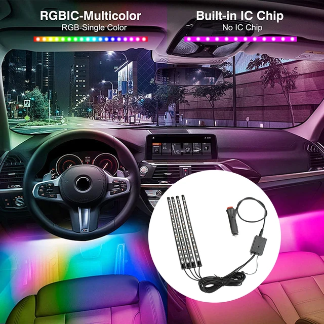 Achetez en gros Lumières De Bande Led Pour Voiture Intérieure, Lumières De  Fil électroluminescent Au Néon Usb Ledcare Chine et Lumières Intérieures De  Bande De Voiture Led à 13.99 USD