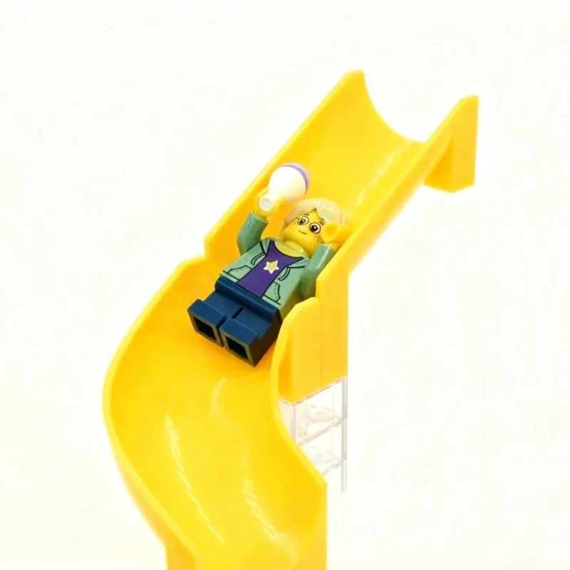 Children's Playground Water Park Slide - DIY Self-Locking Brick Building Set