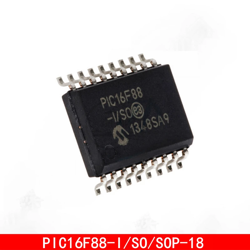 1-5PCS PIC16F88-I/SO PIC16F88-I SO PIC16F88 SOP18 PIC microcontroller chip In Stock 5pcs at91sam7x256 au chip qfp100 32 bit microcontroller chip arm7