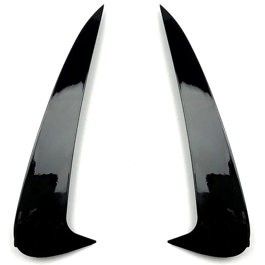 Rear Bumper Spoiler Side Canard for Mercedes Benz C Class Estate S205 C180 C200 AMG Black Car Spoiler Cover