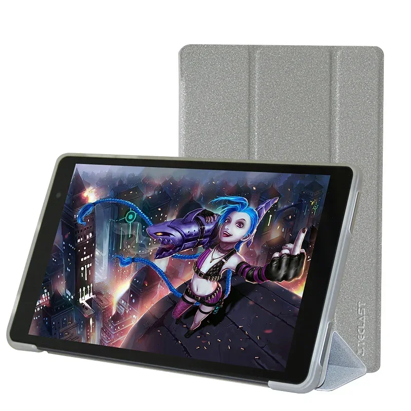Ultra Thin Three-Fold Stand Case - Soft TPU Drop-Resistant Cover