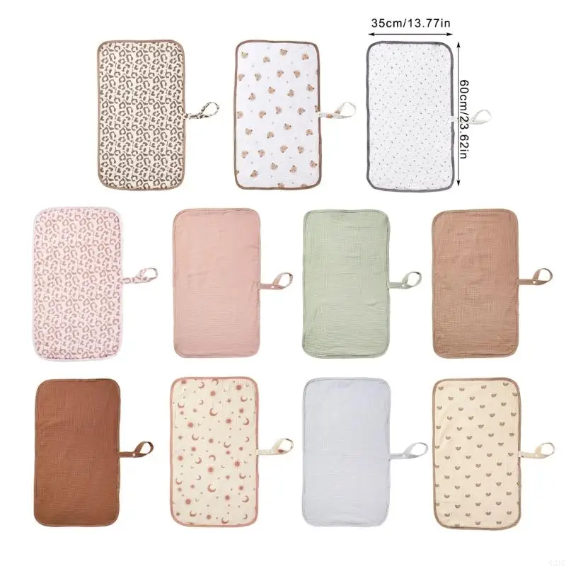 Splashproof Diapering Sheet Protector Baby Diaper Changing Pad Strong Absorbent Breathable Baby Diaper Change Mat Liner