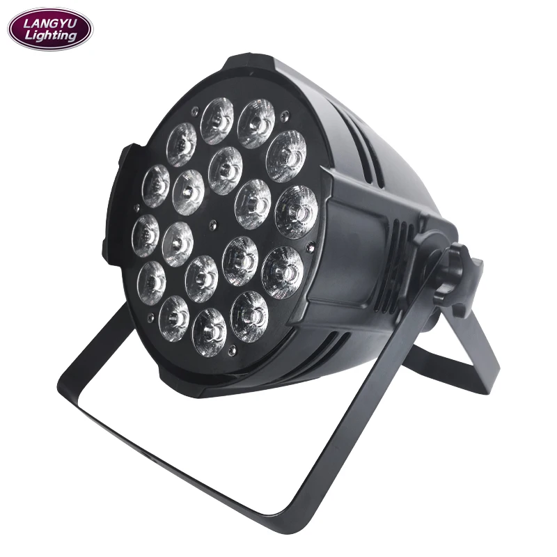 

18×12W RGBW LED Full Color ParLight dmx control ,disco Hall Flash light Stage kTV Bar Club Professional dj equipment ,