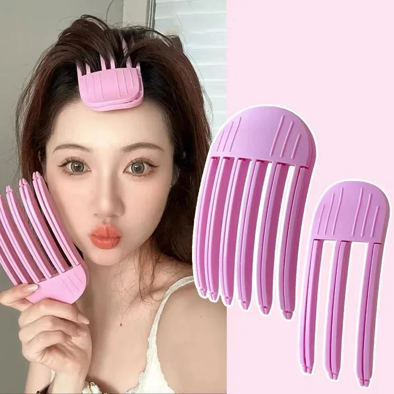 Fluffy Hairpin Curling Bangs Clips Hair Roots Volumizing Hair Clips Women Curling Fixed Shape Fashion Volume Roller hair styling tool hair curling tools