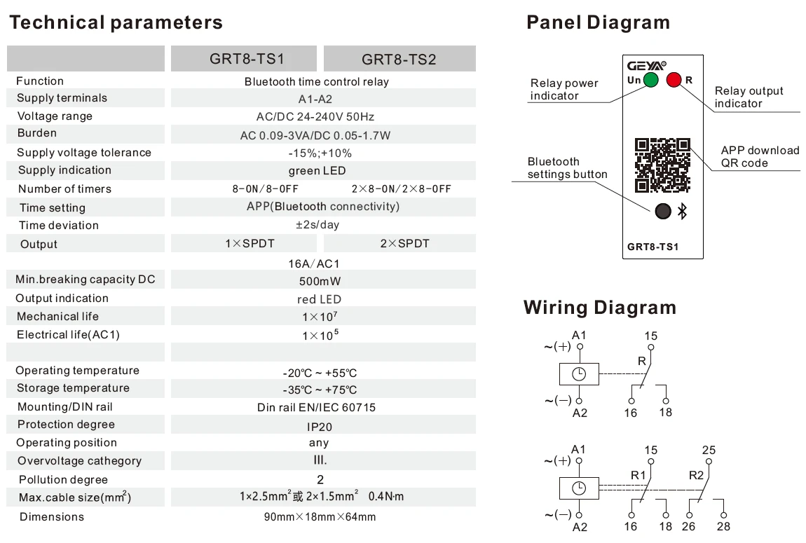 16a ac220v 110v 60v 48v 24vdc android