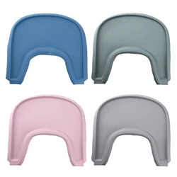 Non Slip High Chair Tray Silicone Mat Hassle Free Feeding Solution Protective Cushion Pad Solid for Stokke High Chairs