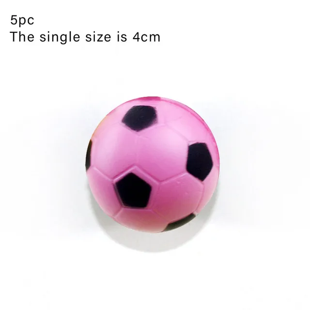 Eayoly Mini Sport - Ballon Soccer en Mousse 1,6 po,Jouet Football en Mousse  éponge PU, Mini Sport pour Jouet fête pour Enfants, Lot 12