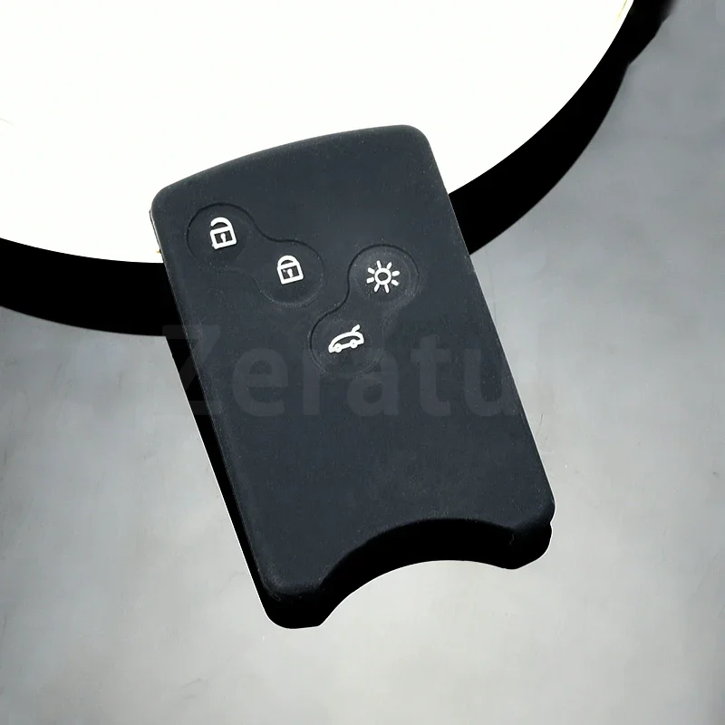 Per Renault Laguna Megane Scenic Clio Captur Fluence Koleos Logan Duster Sandero Car Silicone Remote Key Case Cover Shell Holder