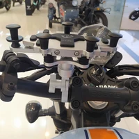 Motorcycle Phone Stand Aluminum Bike Mobile Phone Holder Cellphone Holder For Motorcycle Universal Phone Stand 540°Adjustable - Image 3