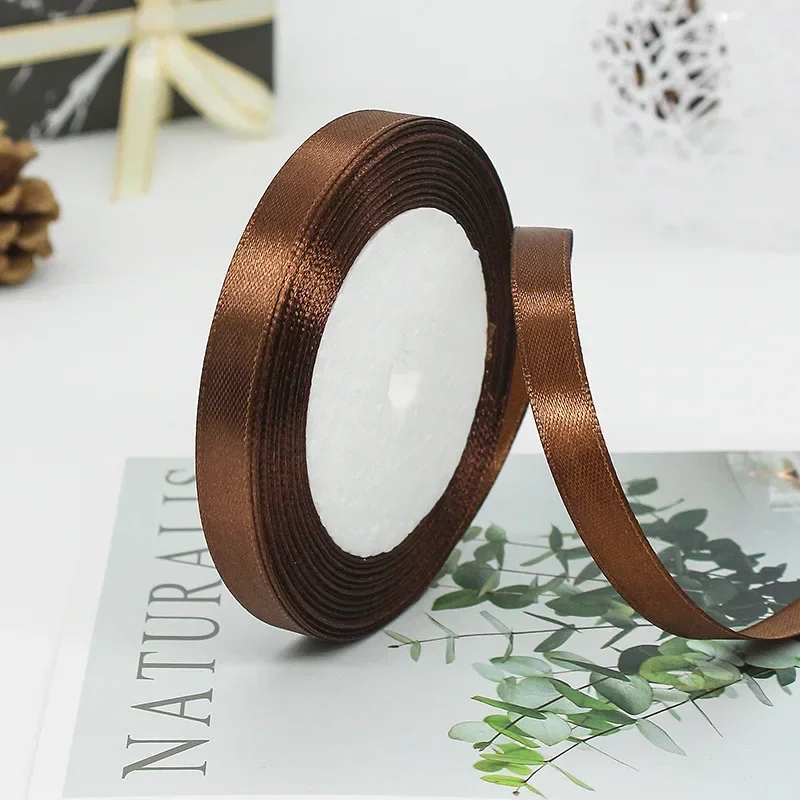 Elegant Satin Ribbons for Gift Wrapping & Decorations - 25 Yards