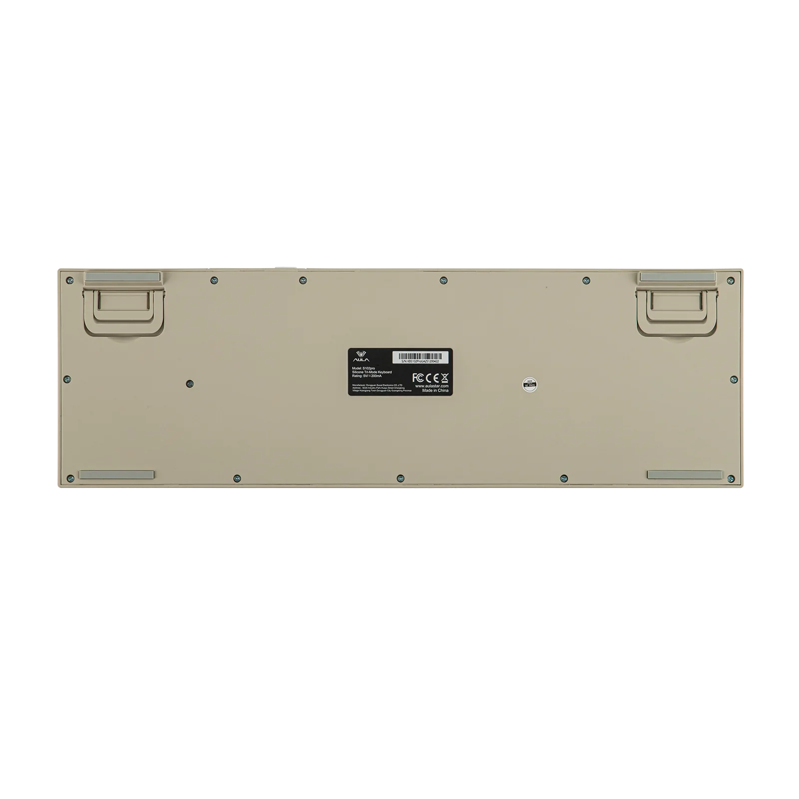 AULA S102 PRO 무소음 게이밍 멤브레인 키보드 100% ANSI US 트리플 모드 2.4GHz 무선 TFT 스크린 볼륨 노브 PC 게임 사무용