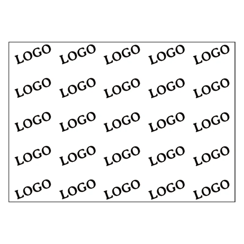 100pcs/lot Handmade Soap Wrapping Paper Translucent Wax Paper Custom Tissue Paper Gift Wrapping Paper Customzied Logo 