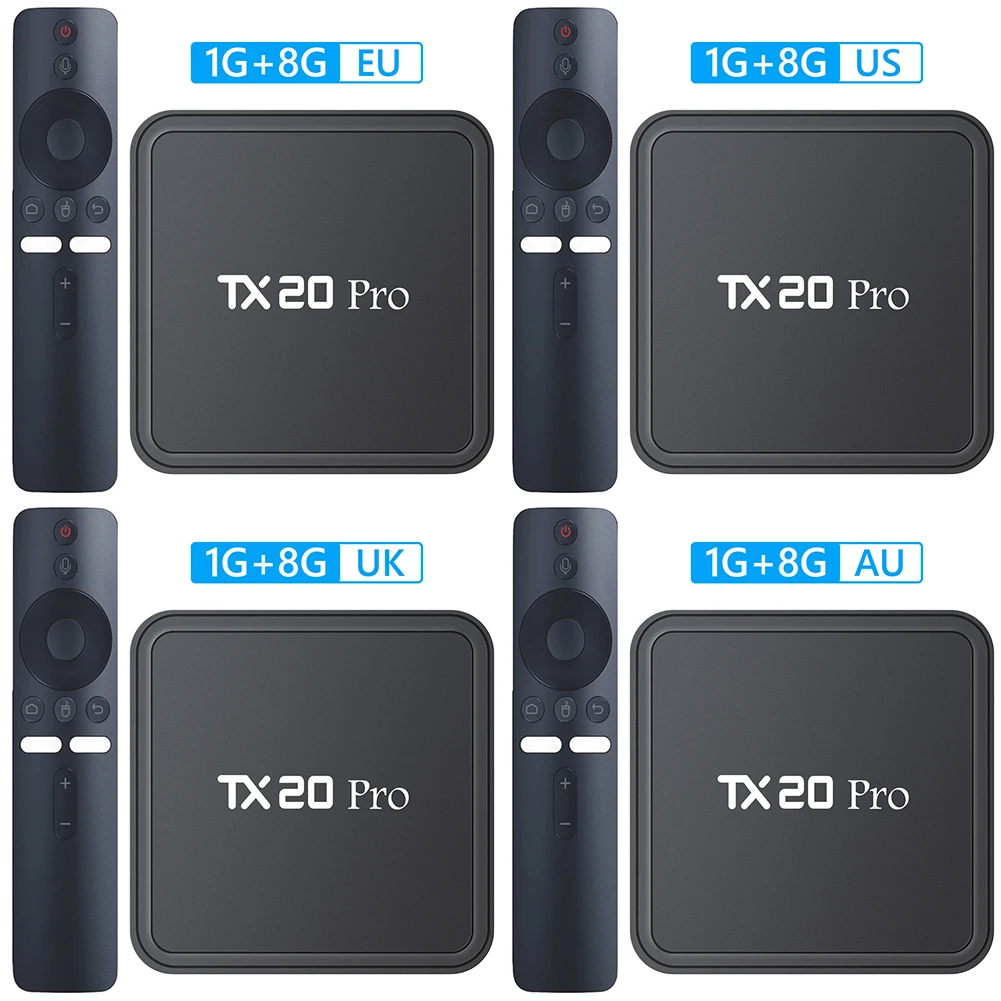 Tx20 Pro Free Channel Android Box Android Media Player 4K HD TV