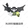 NEW Anime Ninja Evil Moro Mini Action Figure Building Blocks Mr. E Skeleton Wizard Dolls Bricks Model Kids MOC Toys Gifts 3