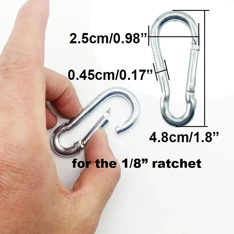 Tent Rope Tightener 6Pcs Camping Tent Tie Down