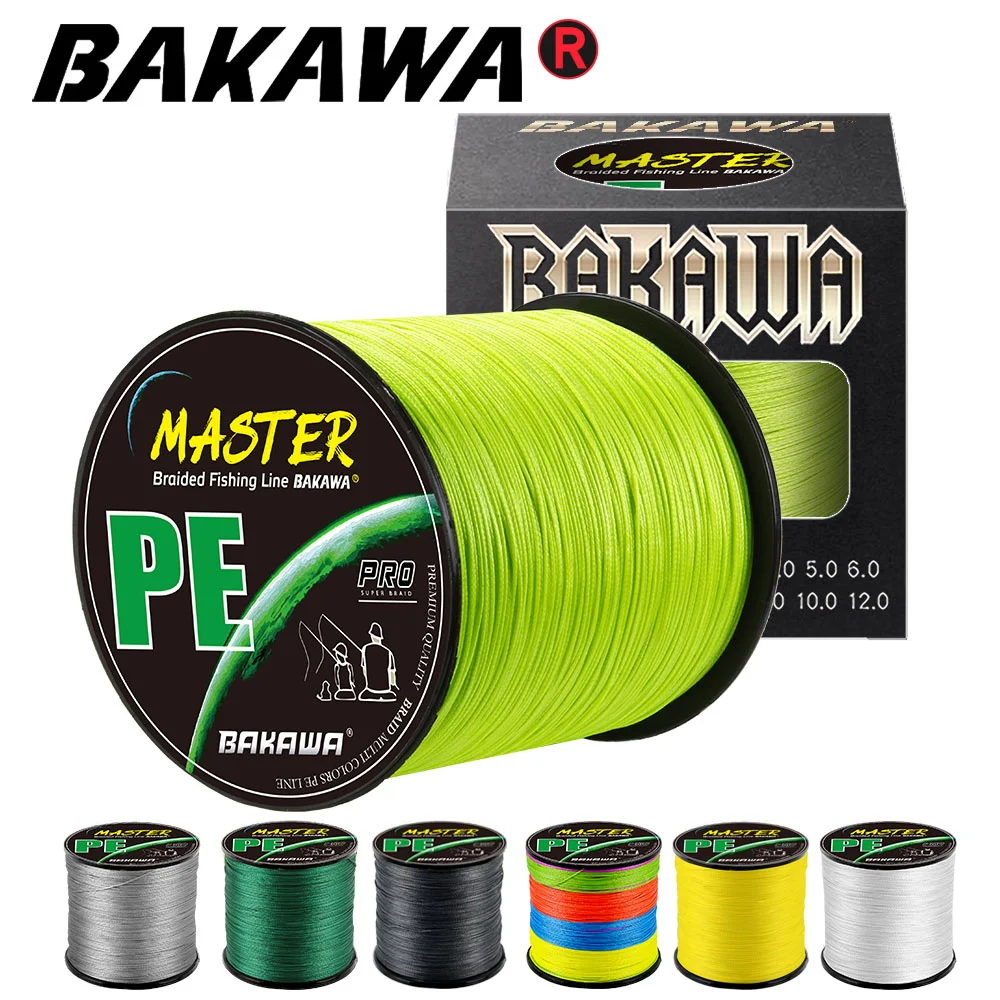 GHOTDA 10-80LB Braided Fishing Line Pesca 4 Strands Carp Multifilament Fly  Wire Japanese 100%