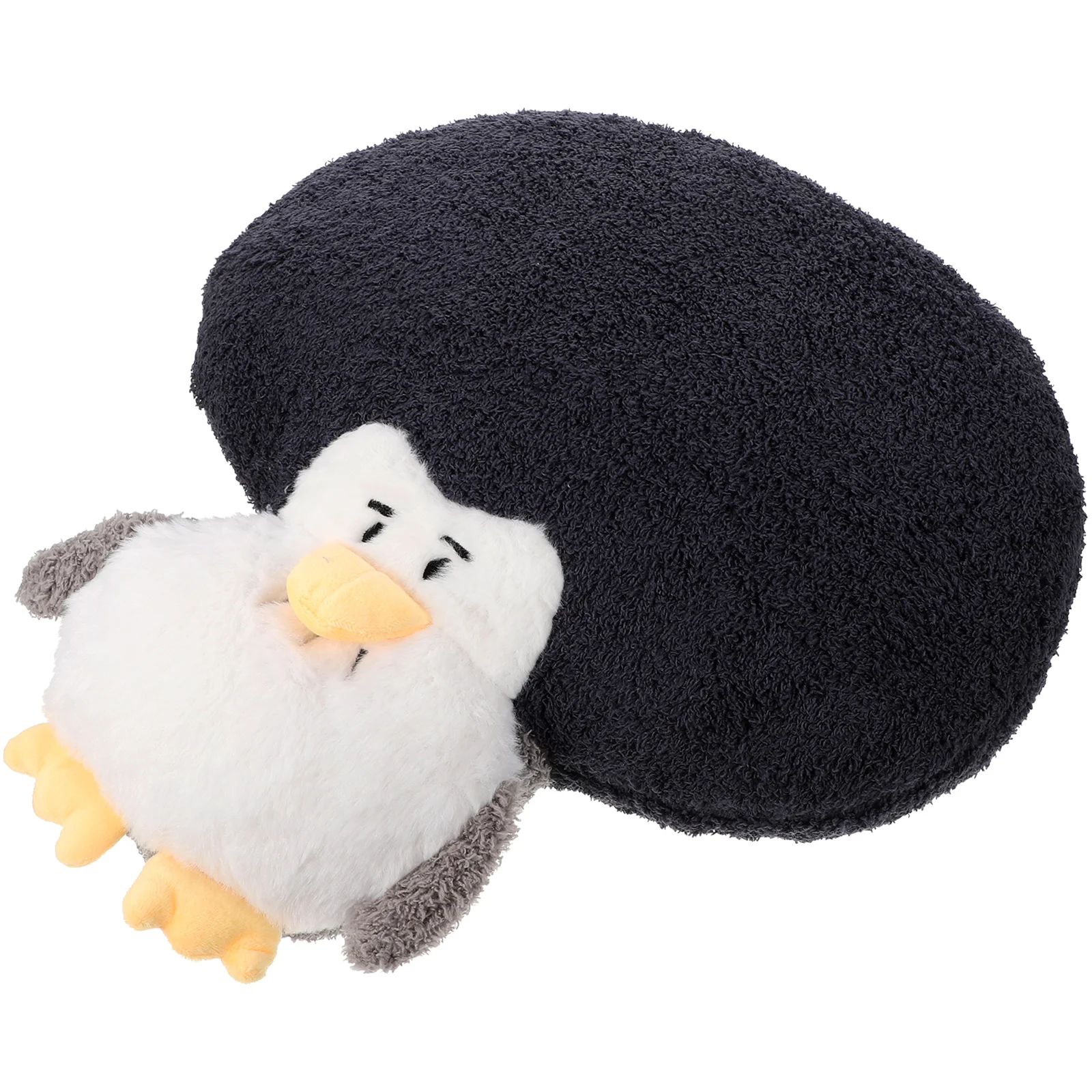 

Djungelskog Penguin Stuffed Animal Doll Plush Penguin Afro Head Hugging Pillows Soft Cute Sofa Bed Animal Doll Cuddle