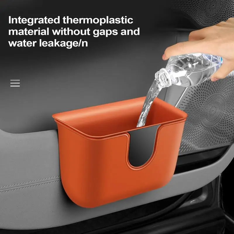 Car Trash Can Multi-functional Car Seat Back Door Hanging Storage Bucket Automotive internal Storage Bucket
