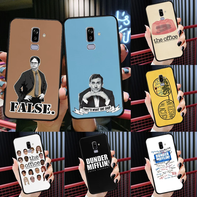 The Office Tv Show Case Per Samsung J1 J3 2016 A3 A5 J7 J5 2017 A7 A9 J8 J4 J6 A6 A8 Plus 2018 Cover Fundas